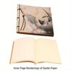 Balíček střapec Line Ancient Style Sketchbook Starožitné poznámky ke skicování Skicovací zápisník