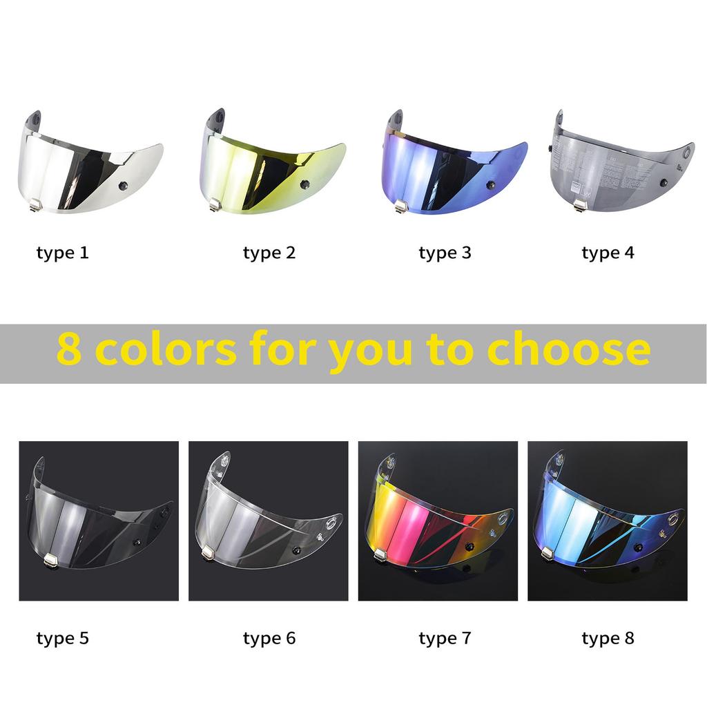 Visiera per casco da moto Scudo facciale per casco da moto Accessori per casco Sostituzione per casco HJC RPHA11 RPHA70