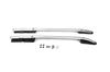 Roof Rails OmsaLine Sport (2 Pcs, Gray) for Fiat Fullback 2016-
