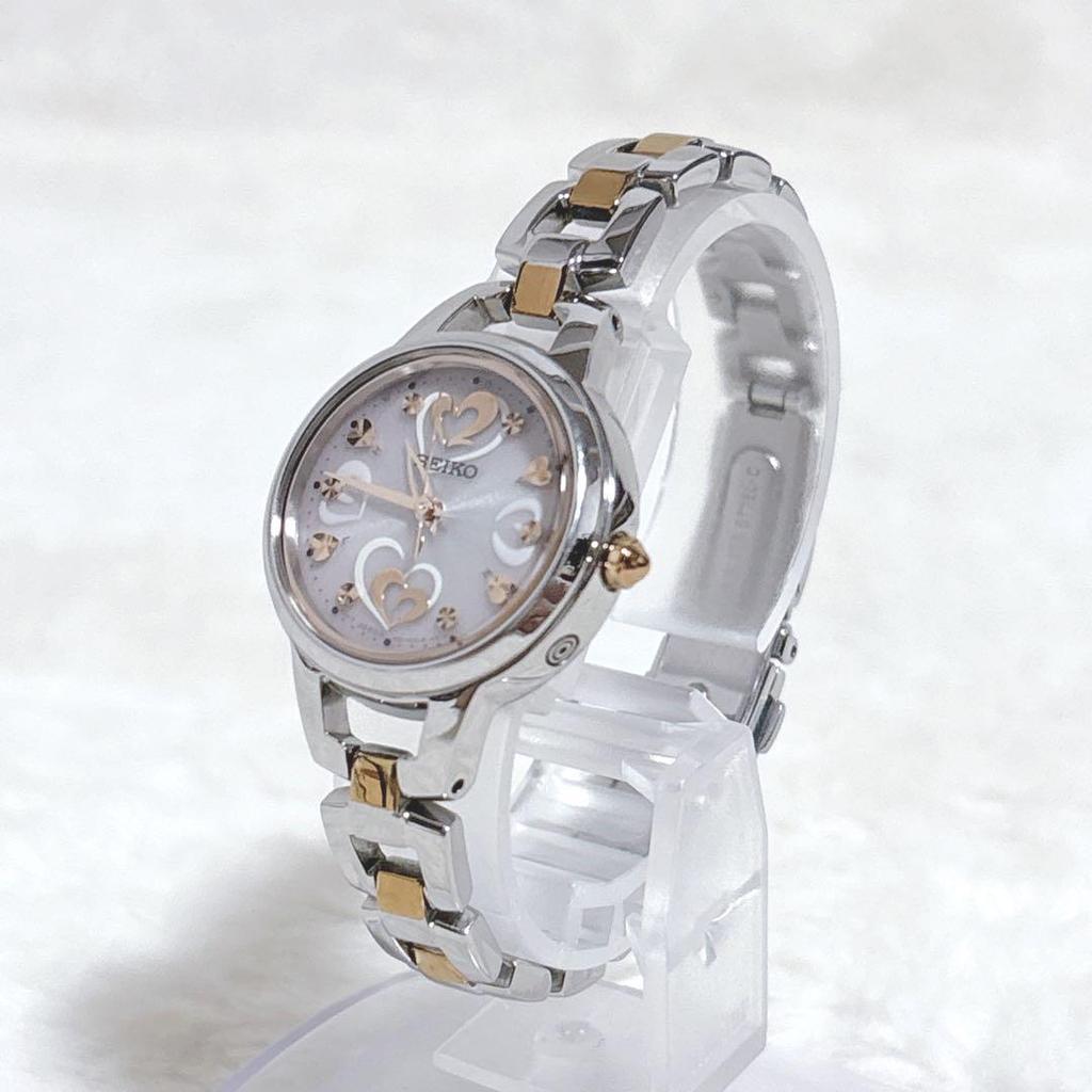 [USED] SEIKO TISSE Solar Radio-controlled Watch, Heart-shaped