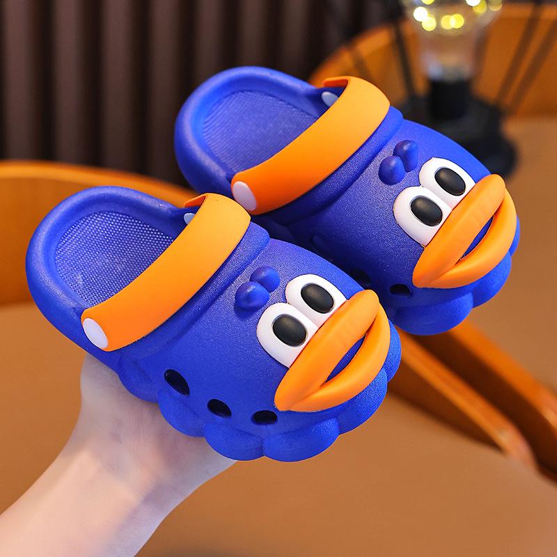 Children's Clogs Boys Summer New Boys Baby Bathroom Bath Non-Slip Indoor and Outdoor Wear Toddler Sandals Slippers