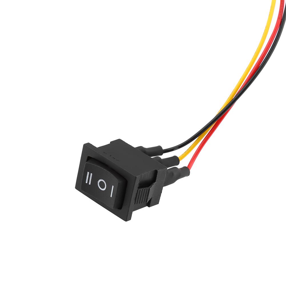 DC10V 55V PWM Brushed DC Motor Speed Controller CW CCW Reversible Switch With Digit Display