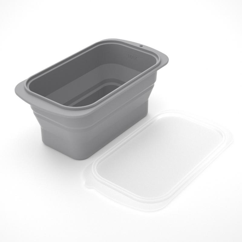 Extra Large Foldable Silicone Ice Cube Mold - 8 lb Capacity