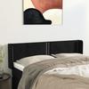 VidaXL Headboard with Ears Black 147x16x78-88 Cm Velvet3118678