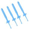 4pcs Ear Wax Removal Tool with Safe Guard Comfortable Reusable Plastic Ear Wax Cleaning Tool Ear Scoop
