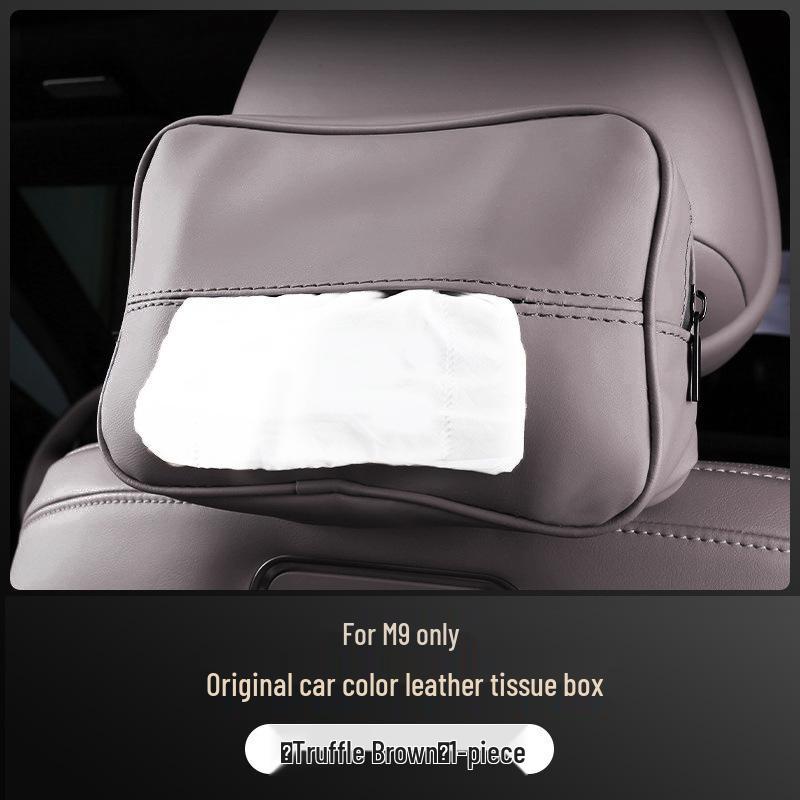 Car Seat Tissue Holder for AITO M9: Armrest Box Tissue Bag