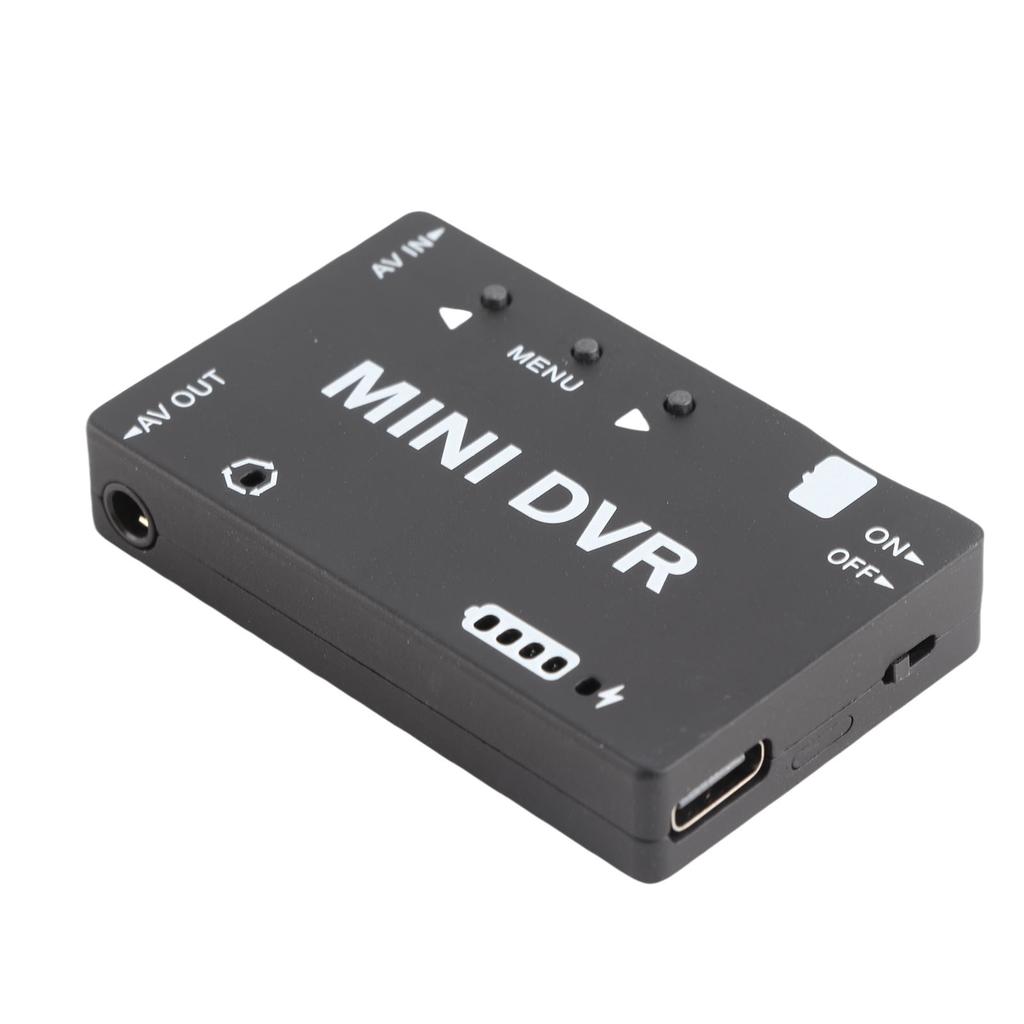 Mini FPV DVR Module NTSC PAL Switchable Built In Battery Video Audio FPV Recorder for RC Models