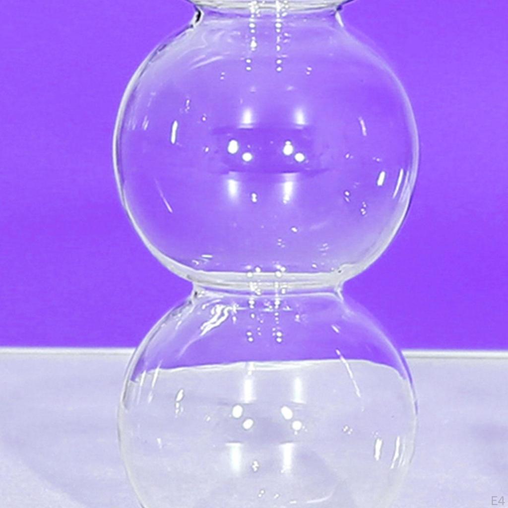Vase Hydroponics Plants Planter Desktop Glass for Home Decoration