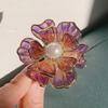 Große Pfingstrose Brosche High-End-Damen-Cheongsam-Accessoires Pin Button Brosche High-End-Exquisite Mode Nischen-Accessoires