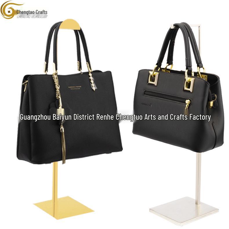 Verstellbarer Edelstahl Taschen-Präsentationsständer für Damentaschen