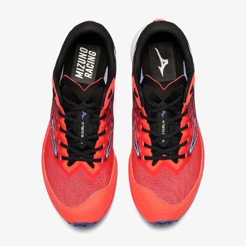 Mizuno Wave Duel 4 Running Shoes, Pink, White, and Black, Size 27.5 Cm, 2E