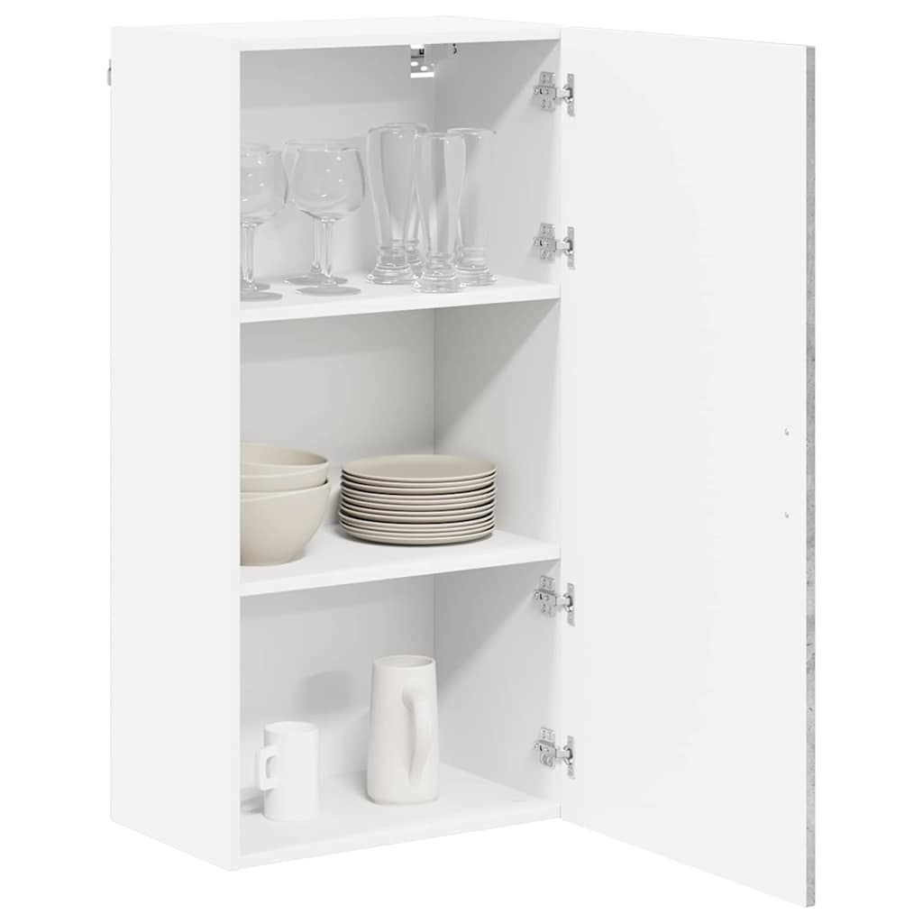 Wall Cabinet LUCCA Concrete Grey 50 x 31 x 100 cm Particleboard