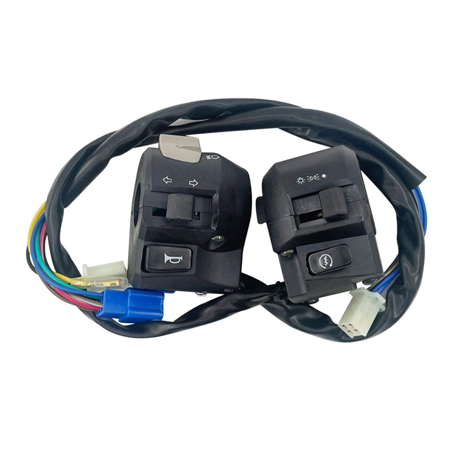 

Тумблер на руль мотоцикла Вкл Выкл Кнопочный переключатель Велосипед Мотоцикл Тюнинг Деталь 7/8 22мм Универсальный