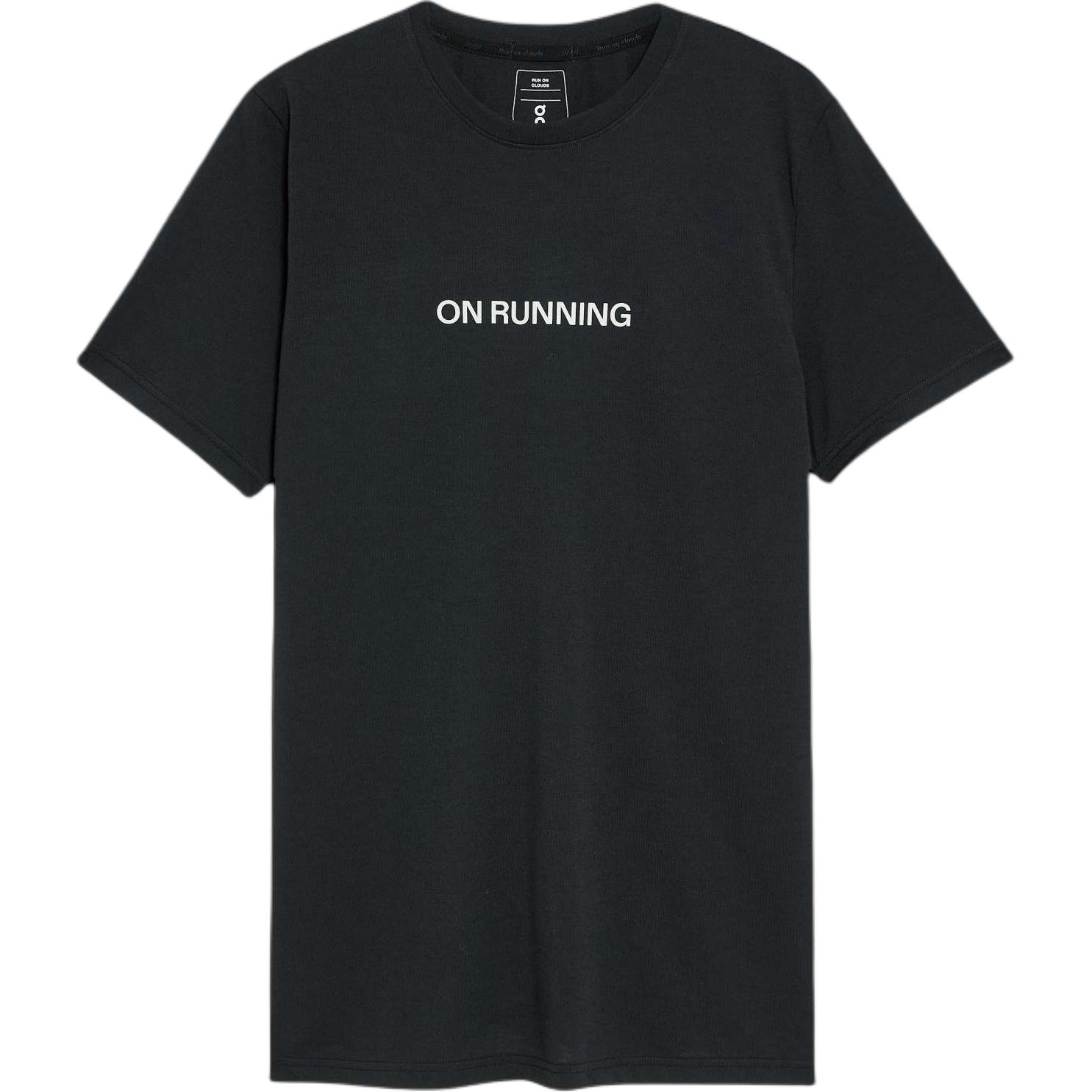 

On Running Удобная мягкая влагоотводящая футболка с коротким рукавом для мужчин, черный цвет 1ME30370553 M