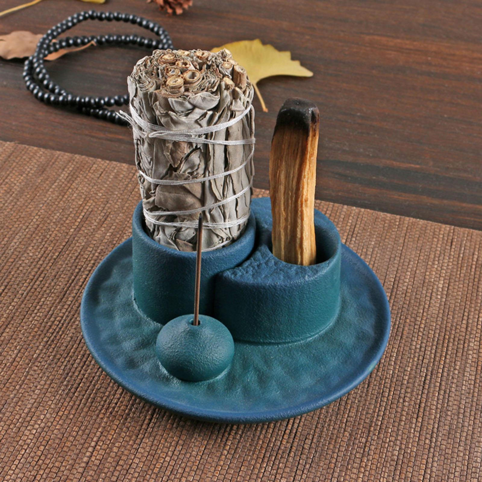 

Bring The Stick with Incense Burner for Decoration of Living Room синій