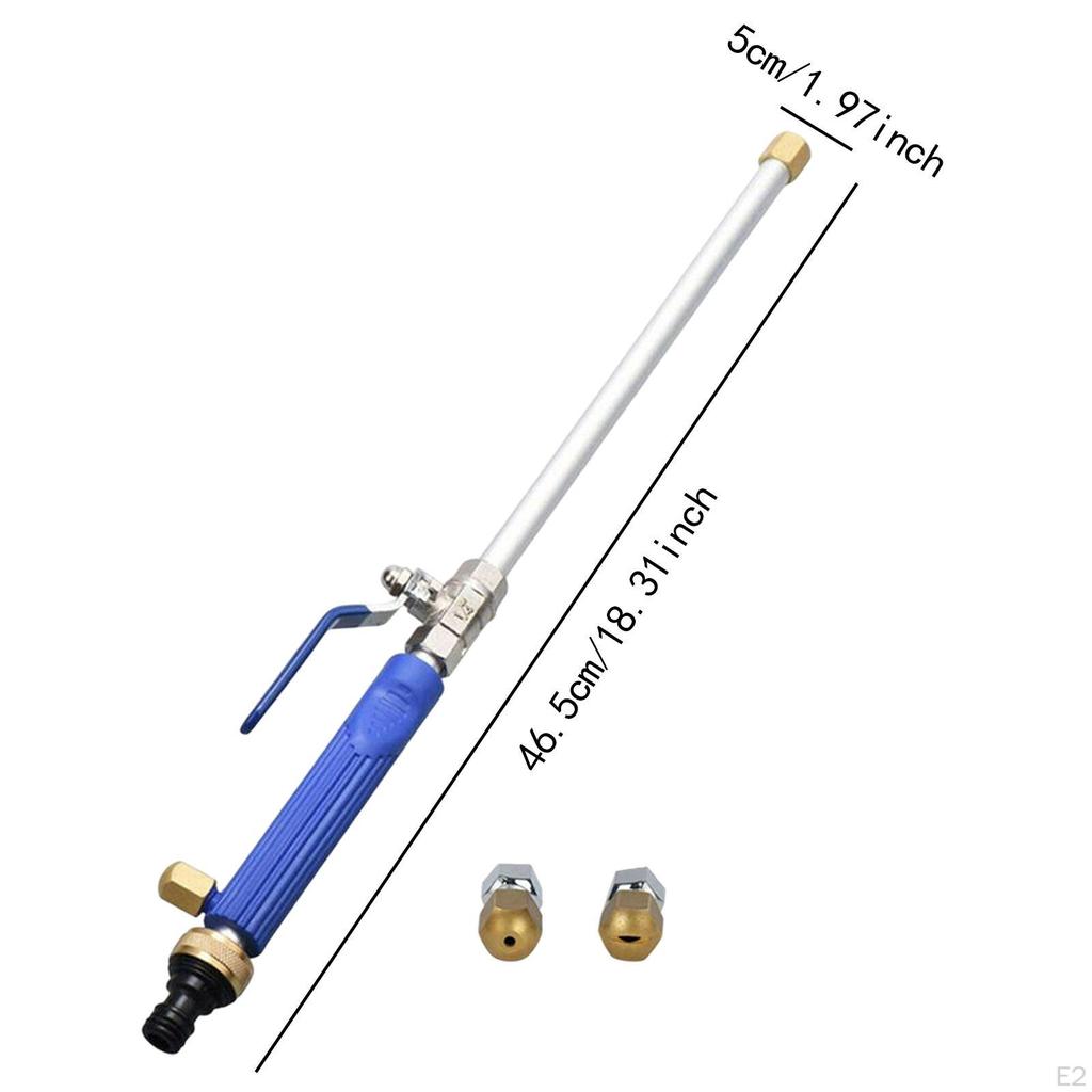 High Pressure Washer Extension Rod Accessories Home Use Easy To Install Fan Sprays Tip