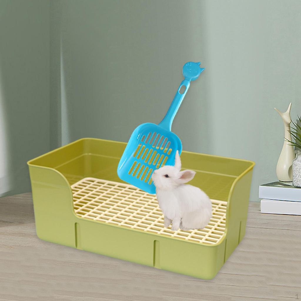 Litter Box for Pet Rabbits And Small Animals with Pee Tray