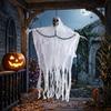 Halloween Hanging Ghost Skull Skeleton Gauze Scary Props Haunted House Outdoor Yard Garden Horror Decoration Lofytain