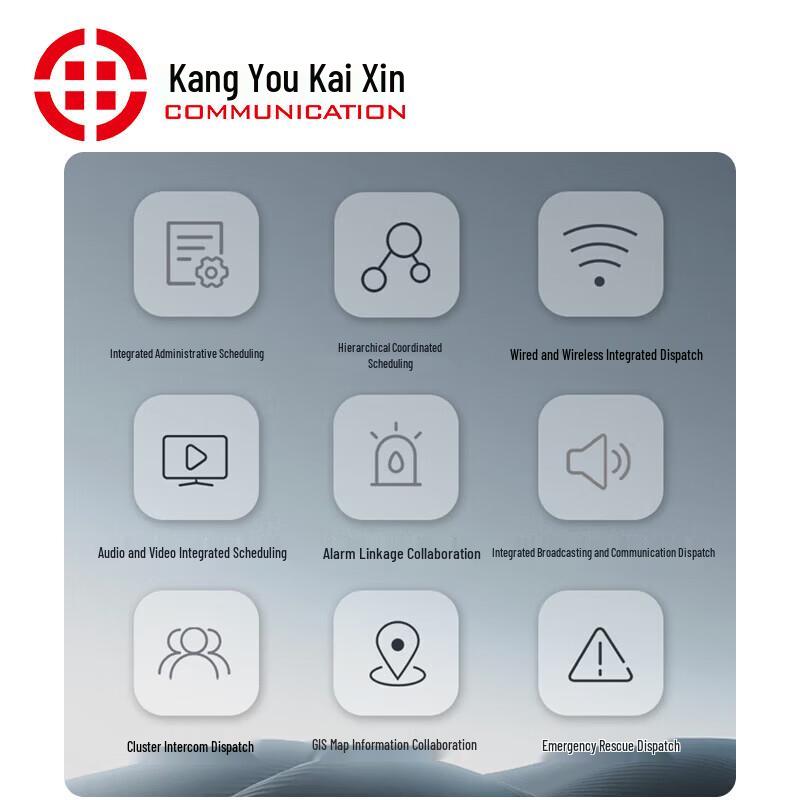 Kangyou Kaixin 17.3-inch Digital Command & Dispatch Console (CN version)