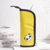 Creative Cartoon Pencil Bag Holder for Primary Office School Students Supplies Gift Cloth Art Convenient Kawai Stationery Bag