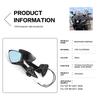 NEW Motorcycle Modify with Integrated LED Turn Signal In the Rearview Mirror For YZF R7 2021- YZF R6 2017-2020