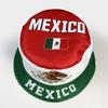 1 st 2026 Mexiko dubbelsidig hinkhatt herr- och dam-VM-produkter fans hejar på nationalflaggan tryckt blomkruka hatt