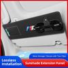 For BMW  LCV62026New Napa Leather Car Sunshade  Holder Valve Cap Decoration For BMW X1 X2 X3 X5 X4 X6 X7 iX3 F20 F10 F07 E70 E46 E90 E92 E60