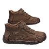 2024 Autumn/Winter Men's Plus Size High-Top Cotton-Lined Casual Warm Shoes