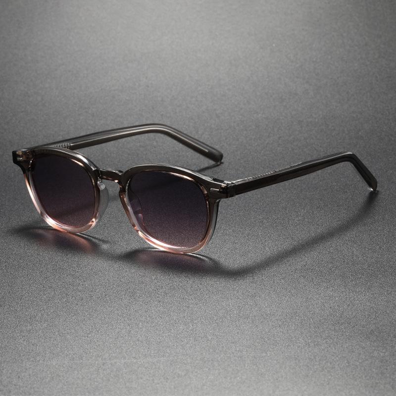 Retro Punk Men Sunglasses Small Frame Transparent Glasses Anti Blue Light Sun Glasses Women Travel Party Business Festival Gift