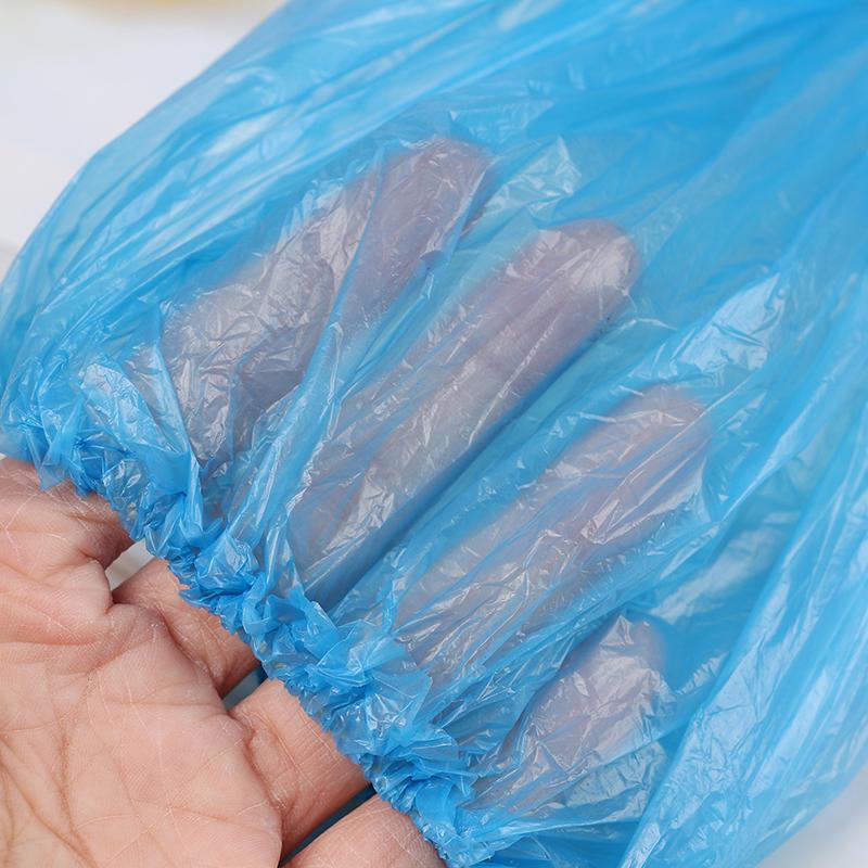 5 Paar Einweg Wasserdichte Dicke Plastik Regenschuhüberzieher Rutschfest
