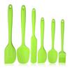6Pcs Non Stick Spatula Set Cooking Utensils Set Silicone Cream Butter Cookie Cake Spatula Baking Pastry Scraper Spatula Turner