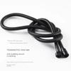Black/silver Extendable Garden Hose SUS 304 Flexible Shower Long Bathroom Pipe Extension Water Pull Accessories Hoses Pipes Home