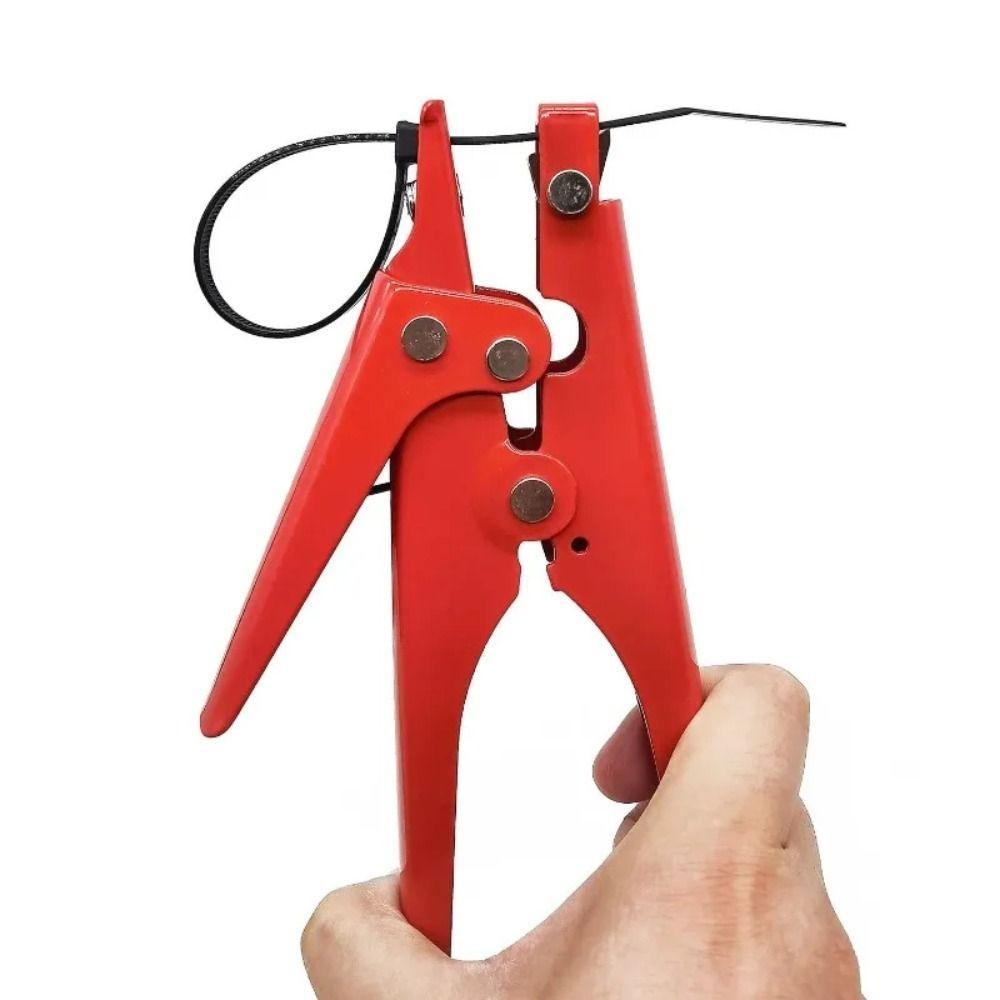 Ergonomic Cable Tie Tool Efficient Flush Cut Zip Tie Tool  Electrical Operation