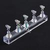 Nail Art Practice Tray with Strong Magnet and Wearable Crystal Pieces