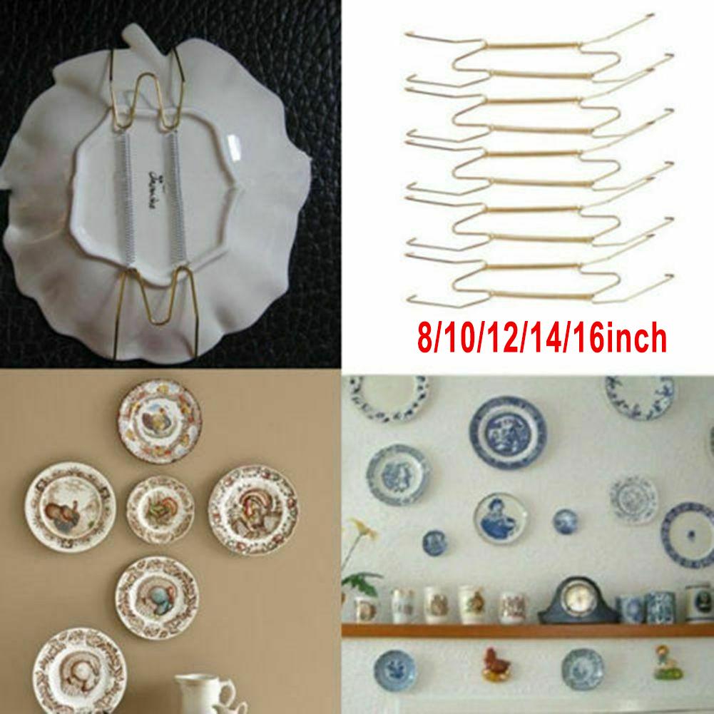 Dish Holder Decorating Porch Display Gold Holding Plates