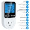 EU Digital Thermostat Control Socket Plug Heating and Cooling Control 4 Modes 3 Time Timers Temperature Controller Timer Switch