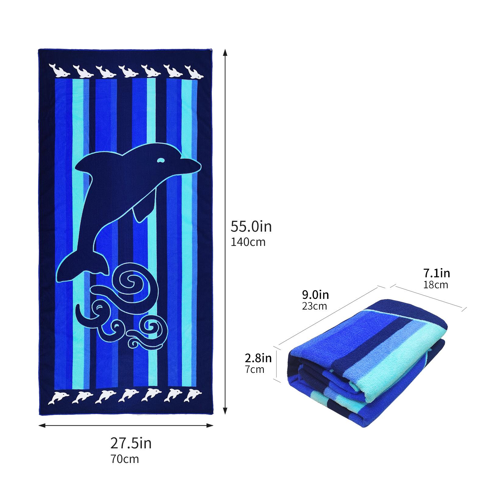 

Microfiber Beach Towels Quick Drying Towel Swim Towel Super Soft Absorbent Towel for The Swimming, Sports, Beach, Camping, Gym W30*H60(CM)