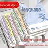 Back-to-School Essential Coil Subject Notebook Set - B5 Thickened Math Notebook for Junior & Senior High Students