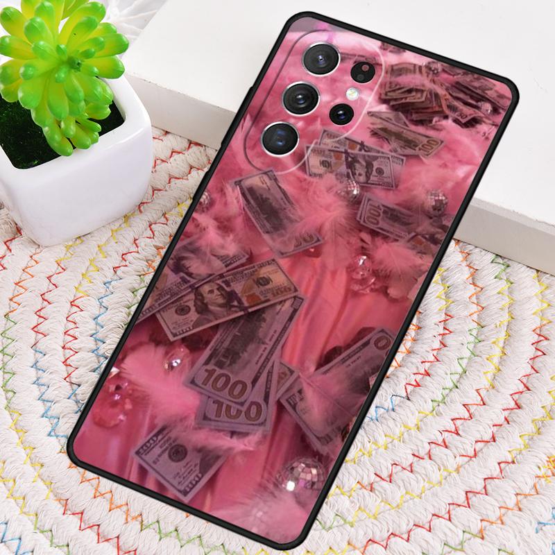 Pink Aesthetic TPU Phone Case For Samsung Galaxy Note 10 Pro S26 S25 S24 S23 S22 Ultra Plus S21 FE S20 Shockproof Cover
