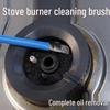 Multi-functional Gas Stove Steel Brush for Strong Stain Removal and Crevice Cleaning