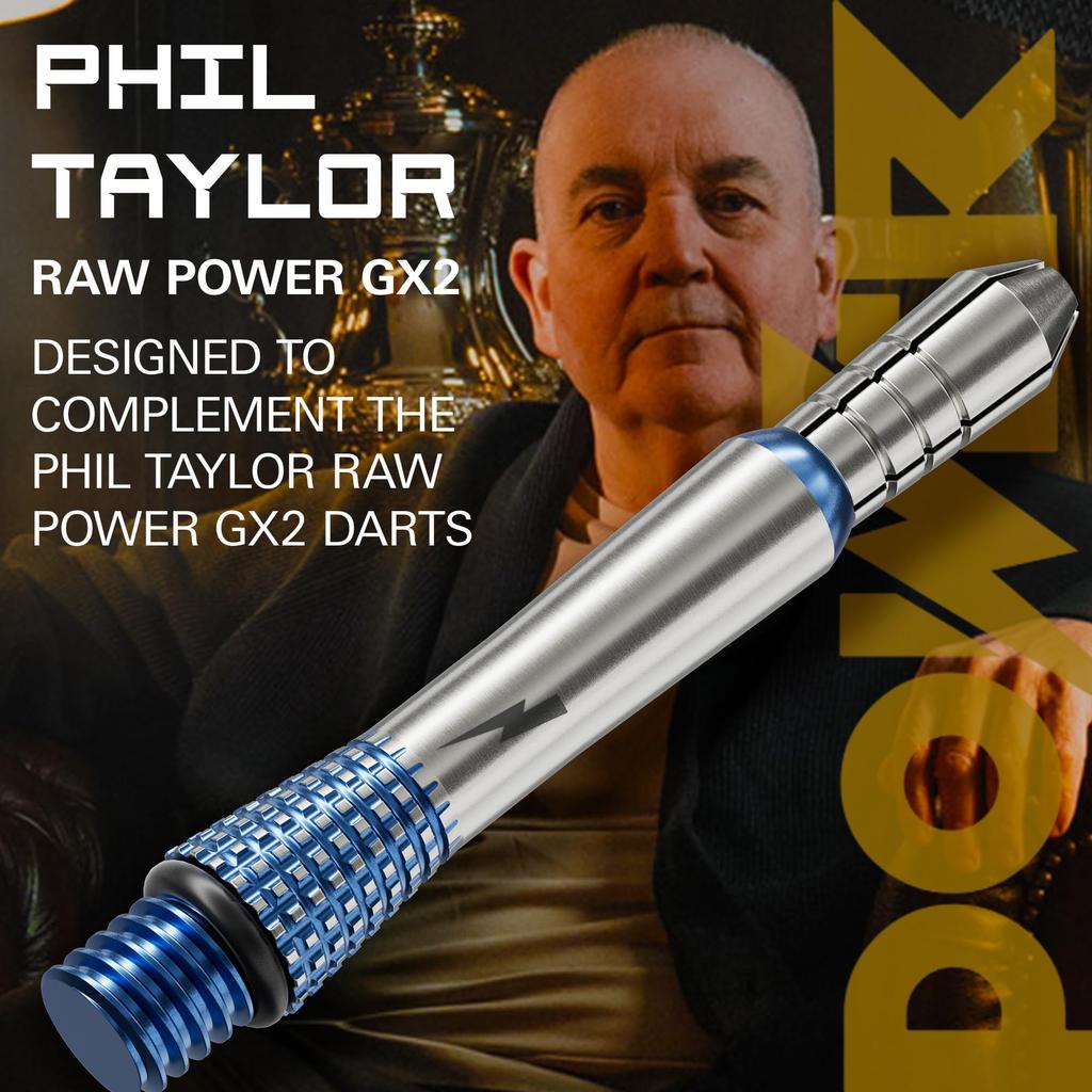 TARGET POWER TITANIUM SHAFT Gx2 Kurzer Schaft Phil Taylor Modell Darts Schaft (380410) -