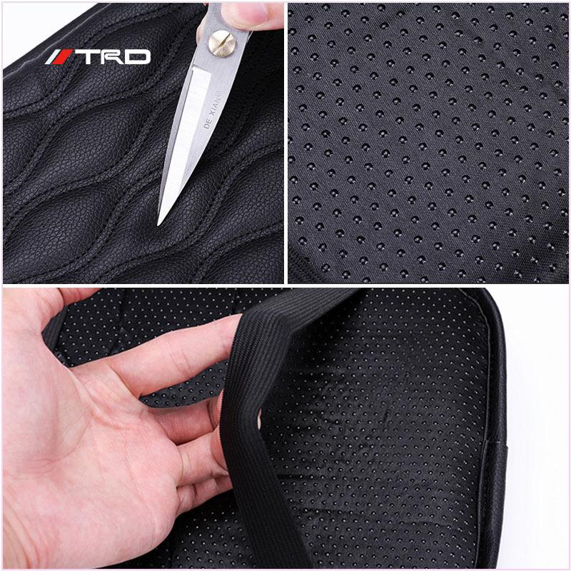 Leather Auto Armrest Pads Protective Waterproof Hand Cushion Styling for Toyota Trd Camry Prius Prado Corolla Prius Yaris Hilux CHR Camry Auris Vios