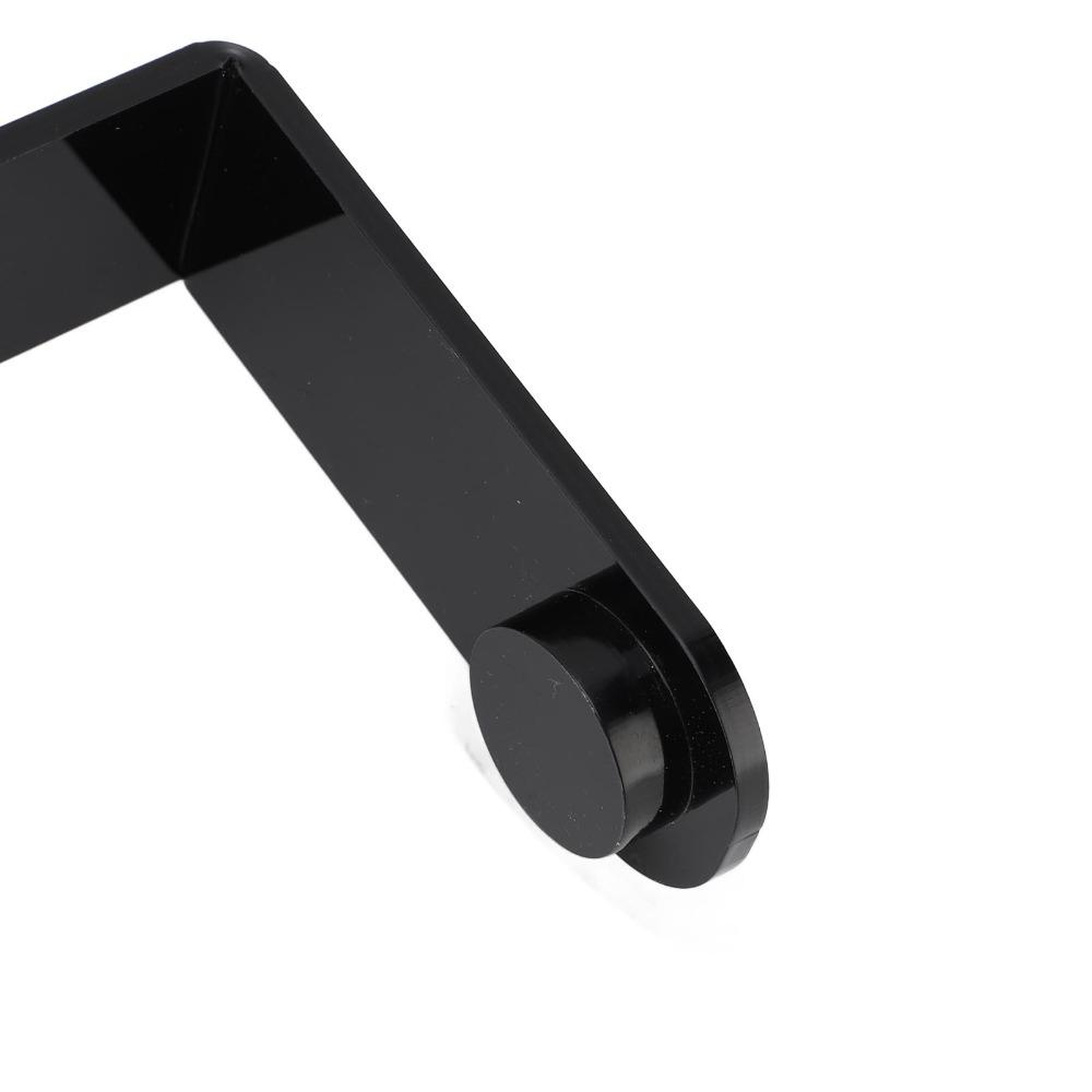 Acrylic Paper Towel Holder Self Adhesive Paper Towel Rack Kitchen Bathroom Laundry Room