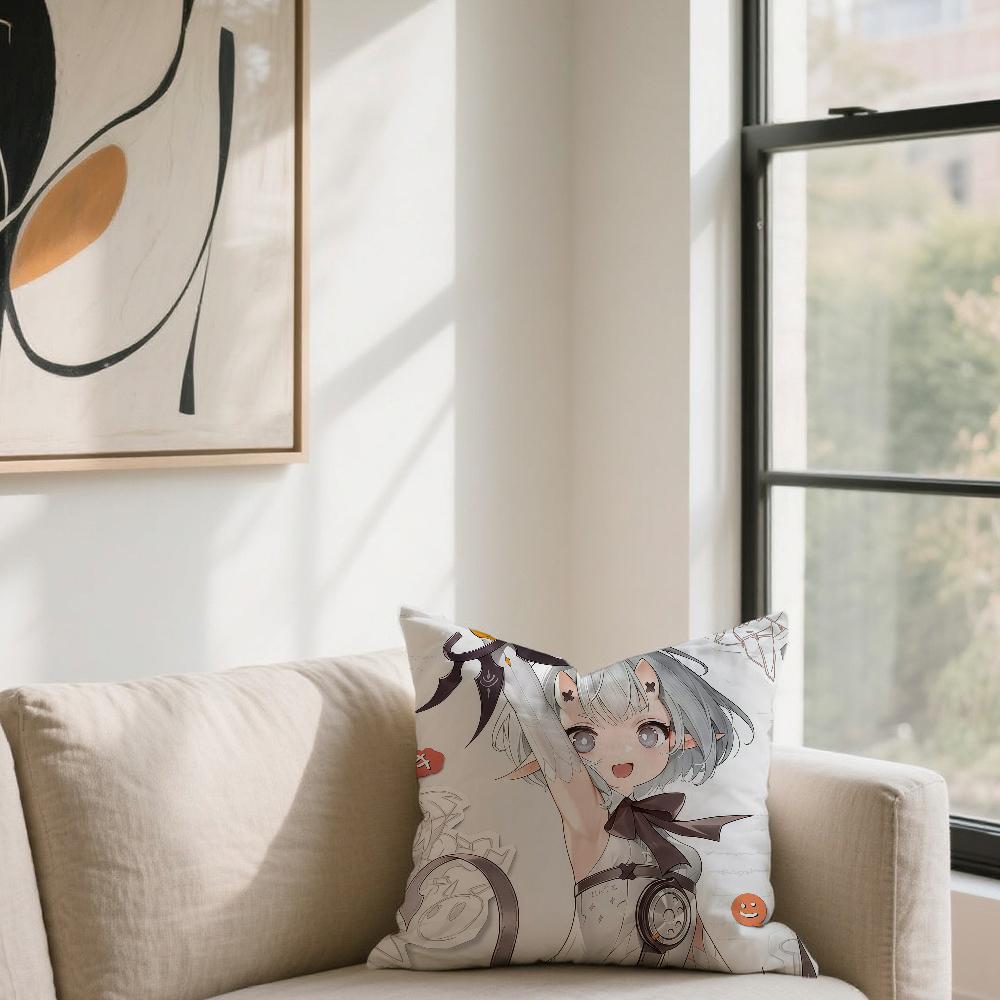 

Game D-Duet Night Abyss cushion cover For Sofa Car Office Cafe Soft And Comfortable Double-Sided Printing Pillow Cover 30cmx30cm