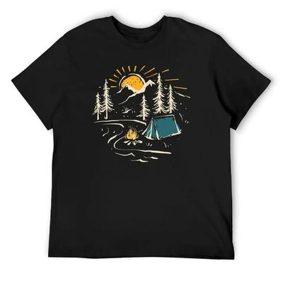 Camp T-Shirt individuelles T-Shirt affliction shirts grafische T-Shirts Herren Baumwoll-T-Shirt