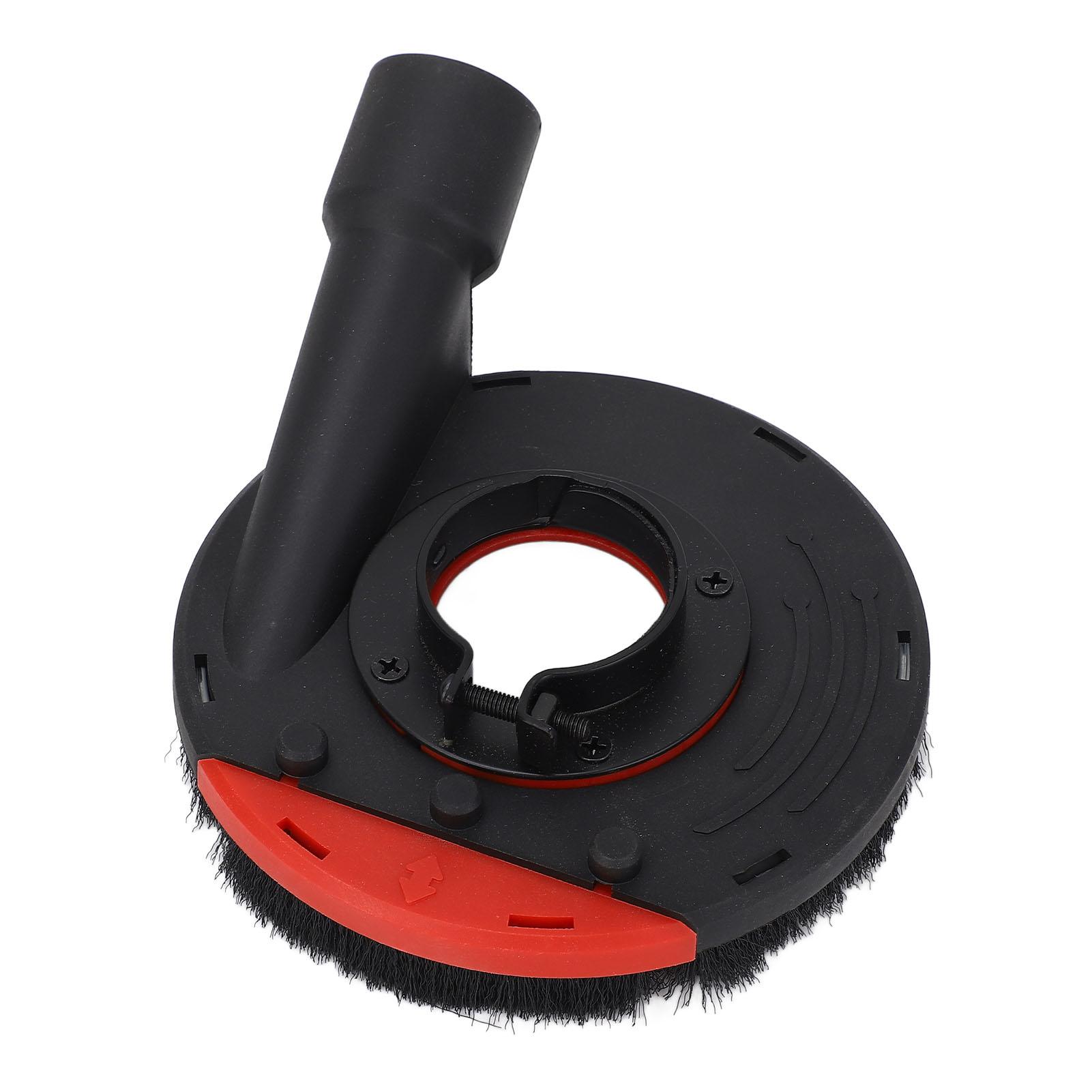 Capot d'aspiration pour meuleuse d'angle 4 pouces Filtration efficace Couvercle anti-poussière pour meuleuse d'angle 100 115