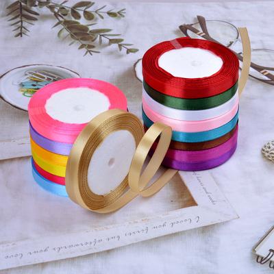 Supply 1Cm Polyester Webbing Ribbon Ribbon, Gift Box Packaging, Happy Candy Box, Bow Ribbon.