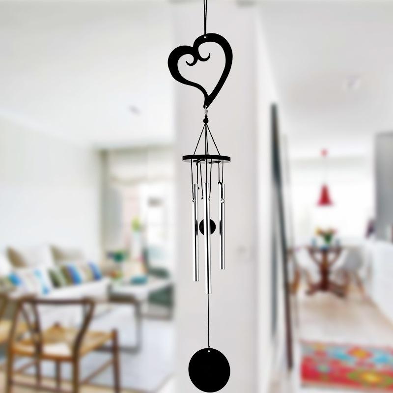 Nye metall Multi - tube vindklokke Hjem dekorasjon ornamenter bryllup bursdag hengende anheng gave