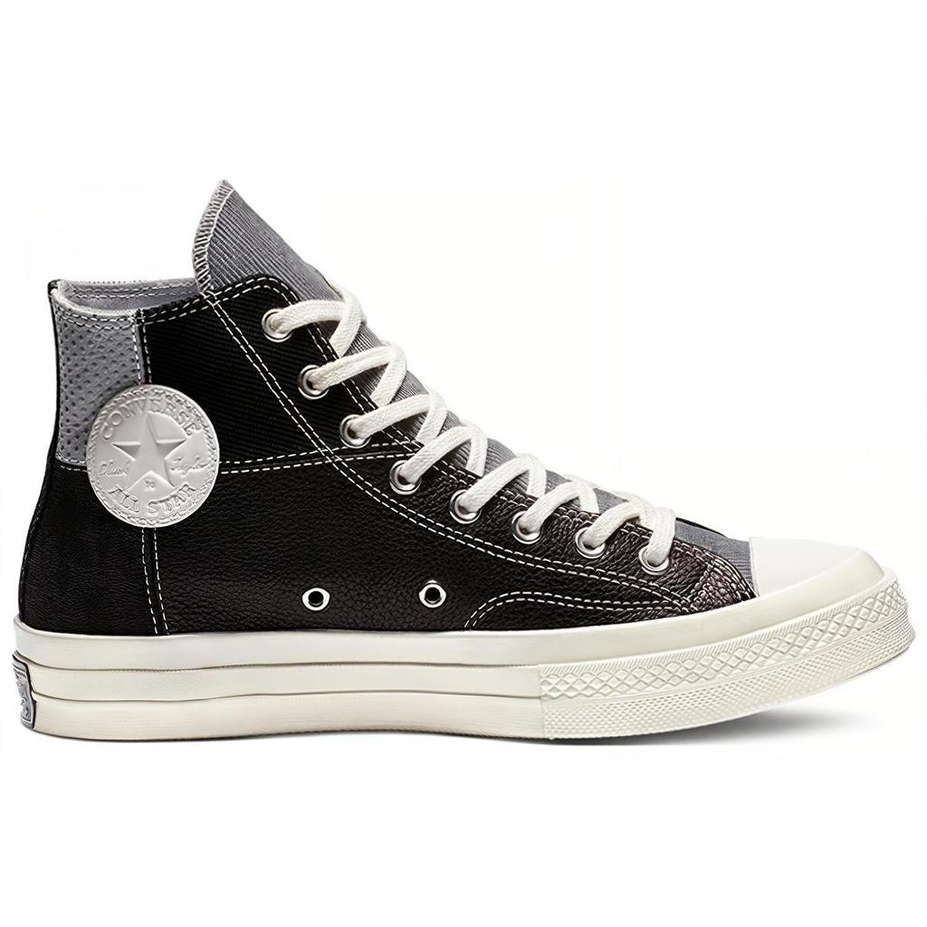 Chuck 70 Converse Mixed Material Hi 'Black Egret' 163220C