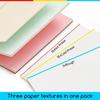 MEEDEN Watercolor Paper Block 3 Textures 100 Cotton Watercolor Paper Pad of 30 Sheets 140lb 300gsm AcidFree Art Paper for Water
